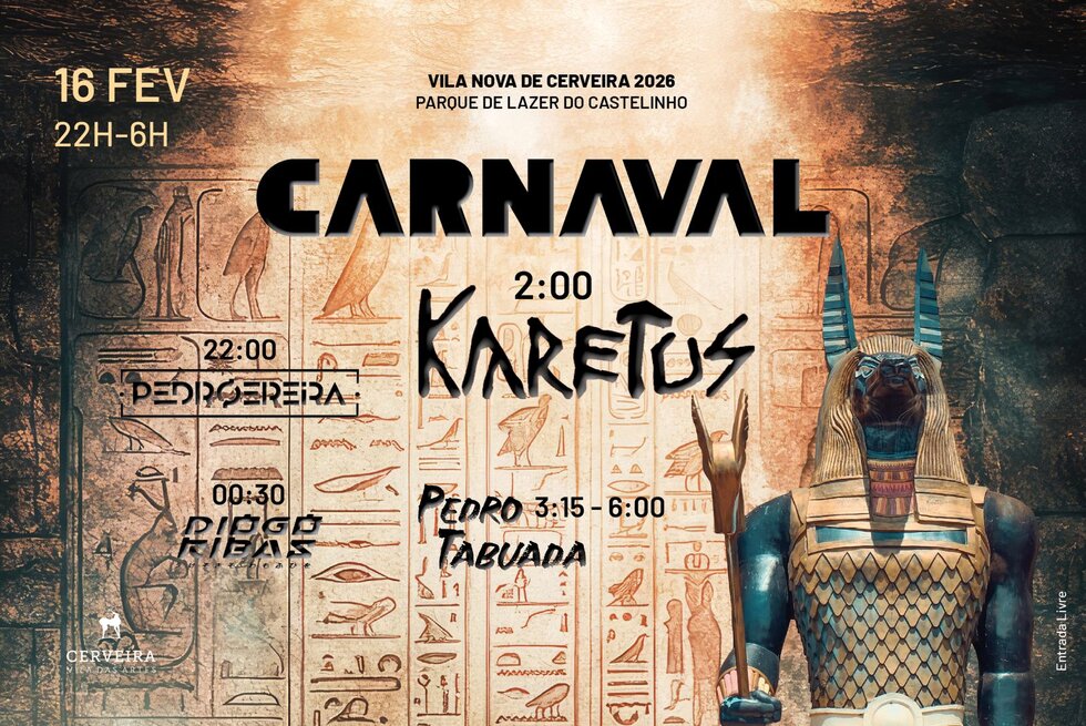 Festa de Carnaval de Cerveira abre os portões do tempo até ao Egito Antigo