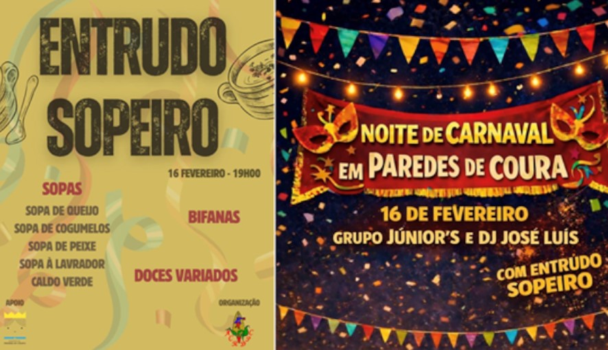 Entrudo Sopeiro ilustra o Carnaval em Paredes de Coura