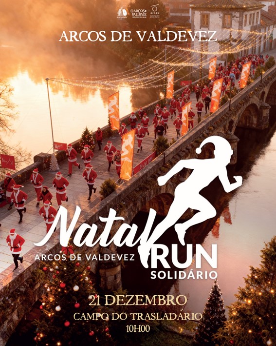Arcos de Valdevez promove “Natal Run Solidário” dia 21 de dezembro