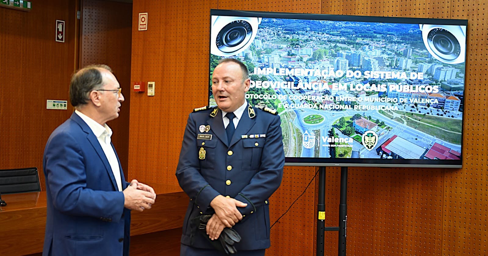 Valença com novas câmaras de videovigilância na área urbana da cidade